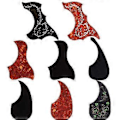 Miniatyrbild 1 av 5: 8-pack Akustisk Gitarr Plektrumskydd Självhäftande Kolibri- och Vattenformade Gitarrplektrumskydd för 40-tums och 41-tums Gitarr