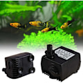 Miniatyrbillede 3 af 5: Nedsænkelig vandpumpe 300L/t, 5W, ultra-lydløs til springvand, akvarium, dam (EU-stik)