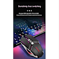 Miniatyrbild 5 av 5: G7 Gamer Gamingmus Ergonomisk Trådbunden Gamingmus För Laptop Datortillbehör Dpi Switch Datormus, Silvergrå