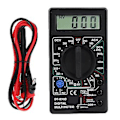 Miniatyrbild 1 av 5: DT-830B Multifunktionell Portabel LCD Digital Multimeter Amp Volt Ohm Tester Voltmeter Ohmmeter MeterDT-830B Svart