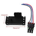 Miniatyrbillede 5 af 5: 3Bar (3 bar) Turbo Map Sensor Manifold Tryk For Elektromotive Turbo Med Stikledning 12223861 16040749 Stik