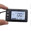 Miniatyrbillede 5 af 5: Elektrisk scooter børsteløs motorcontroller 48V 21A+S866 LCD-display dashboard kit E-scooter tilbehør sort+hvid