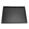 Miniatyrbilde 5 av 5: Rektangelformet serveringsbrett i massivt tre for te, kaffe, snacks, mat, restaurantbrett #2