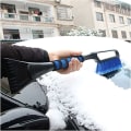 Miniatyrbilde 5 av 5: Snøskuffe Snøbørste og Avtakbar Luksusskrape Bilsnøskuffe Børste Vinter Vindu Frontrute Snøfjerning Bilvedlikehold (Farge: R