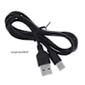 Miniatyrbilde 3 av 5: Høyhastighets USB Hurtiglader USB til USB C Forlenget Kabel Dataoverføring Lading