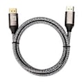Miniatyrbilde 1 av 5: DisplayPort til DisplayPort Kabel Multifunksjon 8K 60Hz DP til DP Kabel for Laptop PC Skjerm Projektor 1m