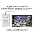 Miniatyrbillede 5 af 5: WiFi Temperaturkontakt med 2M Sensor Smart WiFi 20A Termostat Temperaturkontakt Understøtter Stemmestyring