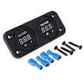Miniatyrbild 4 av 5: LED Digital Display Voltmeter Bil Motorcykel Spänningsmätare Panelmätare Spänningsmätare Volt Detektor Testare Monitorpaneler