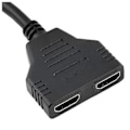 Miniatyrbilde 3 av 5: 2-i-1 Splitter Adapter HD 3D 1080p