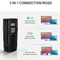 Miniatyrbillede 4 af 5: Trådløs 1D Stregkodescanner Bluetooth Mini Scanner Understøtter Windows Android POS