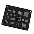 Miniatyrbild 4 av 4: Stål Reballing Schablon Kit för Elektronik Smartphone Datorreparation
