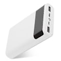 Miniatyrbild 4 av 5: KA4 Högkvalitativ ABS 4 X 18650 Portabel DIY Normal Batterilåda Ingen Svetsning Mobil Power Case Kit för Laddning blanc
