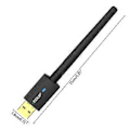 Miniatyrbild 5 av 5: USB Bluetooth-kompatibel 4.2 WiFi-adapter AC 600Mbps Trådlös Wi-Fi Dongel Dual Band 2.4G/5.8G Antenn Stöd för Windo