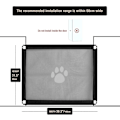 Miniatyrbilde 5 av 5: Enkel å installere og låsbar hundeport trappeport kjæledyrbarriere 80cm X 100cm