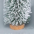 Miniatyrbild 5 av 5: Snöflinga Julgran Mini Julgransprydnader Skrivbordsdekorationer Små Julsaker 25cm