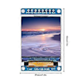 Miniatyrbilde 3 av 4: 1.44in TFT LCD Display Modul ST7735 Chip IPS Grensesnitt 128x128 Bred Visningsvinkel HD LCD Display Skjerm