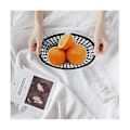 Miniatyrbillede 4 af 5: 24 stk. Kurv Serveringsbakke Pommes Frites Kurv Oval Fastfoodbakke Restaurant Bar Pommes Frites Madservering