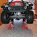 Pikkukuva 5 / 5: RC-tunkit, 2 kpl 6 tonnin RC-automallin tunkkeja Axial SCX10 Wraith TRX4 D90 CC01 RC -pikavapautustunkeille