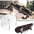 Miniatyrbild 5 av 5: Väggfäste för wakeboard, skateboard väggfäste, väggfäste väggfäste, transparent akryl lämplig för longboard