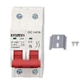 Miniatyrbillede 1 af 4: SG DC Miniature Strømafbryder 2P 50A DC1000V 6000A Brydeevne DIN Skinne Montering til Solcelle PV System DZ47s 63Z C50