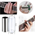 Miniatyrbild 3 av 5: 1 Glas Slide, 1 Stål Slide och 1 Guldgitarr Slide, 10 st Gitarrplektrum