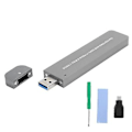 Miniatyrbild 1 av 4: SSD Hårddiskbox, Hårddiskbox Aluminium Hårddiskkapsling Hårddiskbox Tillverkad med Omsorg
