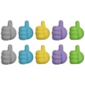 Miniatyrbillede 2 af 5: 10 stk. Multifunktionel Klips Holder Selvklæbende Ledning Hånd Tommelfinger Form Opbevaringsklips Til Ledning (flerfarvet)