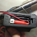 Pikkukuva 2 / 5: 2m AA AAA Pariston Eliminointi Virtalähde Adapterikaapeli Korvaa 2x C D AA AAA 1.5V Paristo Radiolle Lelulle LED-Kameralle
