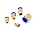 Pikkukuva 2 / 5: Pneumaattinen PC-liitin 10mm 8mm 12mm 6mm 4mm letkulle 1/4in Bsp 1/2in 1/8in 3/8in kierreliitin Quic