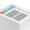 Miniatyrbild 4 av 4: 2-fas DIN-skena Voltmeter Automatisk Justerbar Överspännings- och Överströmskydd Strömbrytare 120-300V 1A-63A