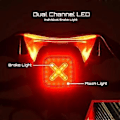 Miniatyrbild 3 av 5: Cubeliteiii Cykellampa Smart Baklampa Automatisk Broms Bakljus Lättvikt Ultra Stark Led Wa