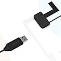 Miniatyrbillede 5 af 5: Bil + Boks Digital Signalmodtager + Modtagerantenne Antenne USB-interface Bærbar til Android Bilradio Stereo