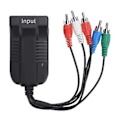 Pikkukuva 2 / 5: Z10AS RGB Komponentti HDMI-yhteensopiva Video R/L o YPBPR-muunninadapteri Plug and Play