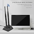 Miniatyrbilde 4 av 5: 2.4g/5g Dobbel Antenne Med 2m Forlengelseskabel 6db Base Trådløs Wifi S