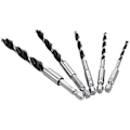 Miniatyrbillede 2 af 4: HSS 1/4 tomme Hex Spids Bor Sæt Chan 5 stk. 4 - 10mm Til Værktøj
