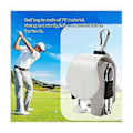 Miniatyrbild 5 av 5: 2 st Golf Tee Väska Bollpåse Mini Läder Golfboll Förvaringsväska Hållare Håll Golf Förvaringstillbehör