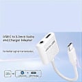 Pikkukuva 2 / 5: USB-C - 3,5 mm:n audioliitäntä ja lataussovitin, 60 W PD, Type C Aux -muunnin