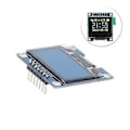 Miniatyrbild 2 av 5: Fullfärg OLED-skärm 0,95 tum 7-stifts SPI-modul SSD1331 96X64 LCD för Arduino