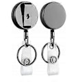 Miniatyrbillede 1 af 5: 1 stk. Udtrækkelig nøglering, kraftig, udtrækkelig lanyard med bælteclips, udtrækkelig nøglering til ID-badgeholder, badgeholder (d-4-d)