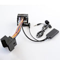Miniatyrbilde 4 av 5: Bil Aux Adapter Kabel Tann +mikrofon Passer For 307 308 407 Rd4 Radio Cd