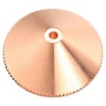 Miniatyrbillede 1 af 4: 1 stk. enkeltlags laserdyse messing til CO2 fiberlaserskæremaskine 1,8/2,0/2,5/3,0 mm 2,5 mm