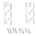 Miniatyrbillede 1 af 5: 1 par stue longboard skateboard rack vægmonteret deck longboard rack snowboard skateboard display rack