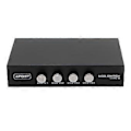 Miniatyrbild 1 av 5: USB Switch Selector KVM Switch Adapter 4 in 1 Out PC USB Delningsenheter för PC Skanner Skrivare