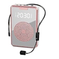 Miniatyrbild 1 av 5: Trådlös röstförstärkare Bluetooth-mikrofonhögtalare med mikrofonheadset, för reseledare - Guld