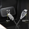 Pikkukuva 2 / 5: 1 kpl Micro USB Naaras - USB Type C Uros Datalinja Matkapuhelimen Latausjohto