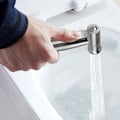 Miniatyrbillede 2 af 5: Håndholdt bidet-sprayer, bidet-sprayer til toilet/håndholdt rustfrit stål-sprayer med krog, nem at installere, til personlig hygiejne og b