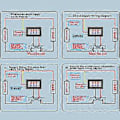 Miniatyrbillede 2 af 5: Multimeter Spændingsstrømsmåler Tester til DC 0-100V 50A LED Display Panel