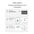 Miniatyrbillede 2 af 5: GPS Locator Smart Card Sporingsenhed Lokations Wallet Tracker Kort Fungerer med Find Min App Tynd GPS Item Finder