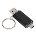 Miniatyrbillede 2 af 5: Hukommelse USB-stik USB 3.0 Type C Micro USB Vandtæt Høj Hastighed Plug and Paly Flash Drive til Telefon Computer 128GB