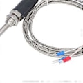 Miniatyrbillede 4 af 4: PT100 Termoelement Probe Temperatur Sensor Skærmet Ledningstransducer 200450 WZPT10